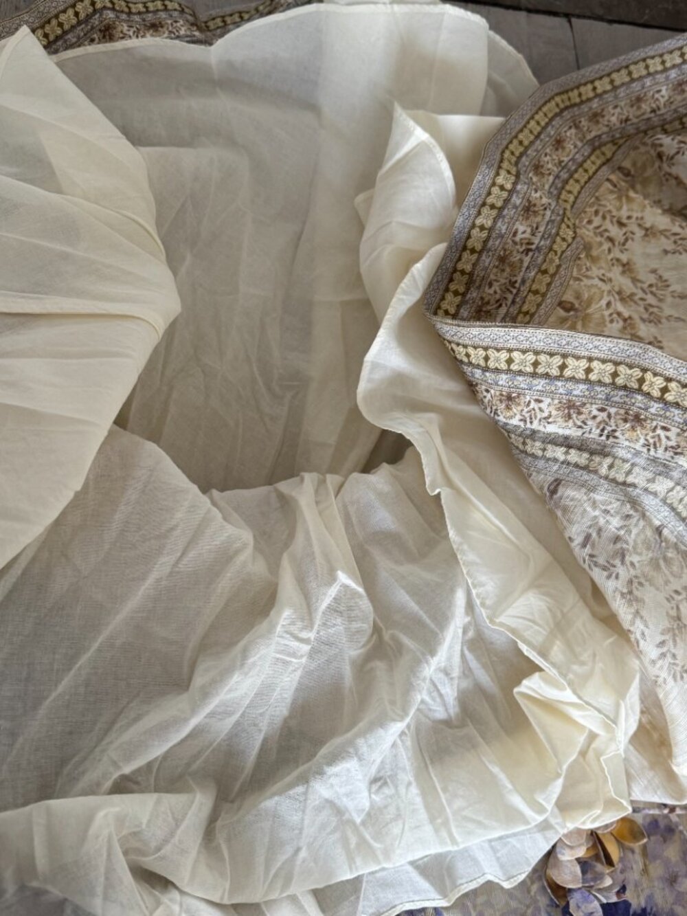 Zimmermann Cream and Lavender Floral Maxi Dress - Picture 10 of 14